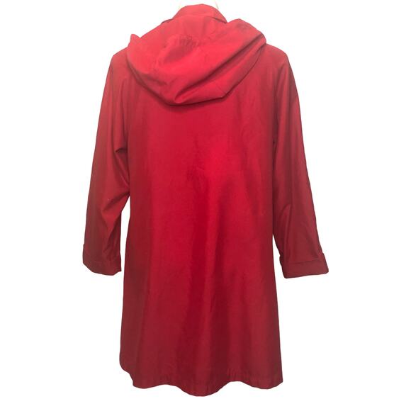 Vintage Norm Thompson Red Button Down Jacket - Size Medium - Picture 6 of 10